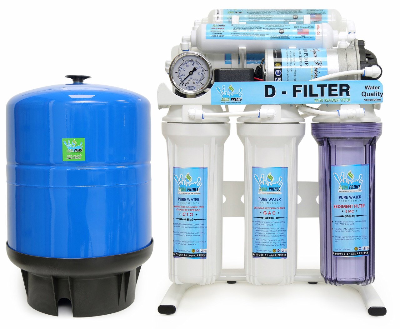 6 Stages 200 GPD (RO) Water Purifier