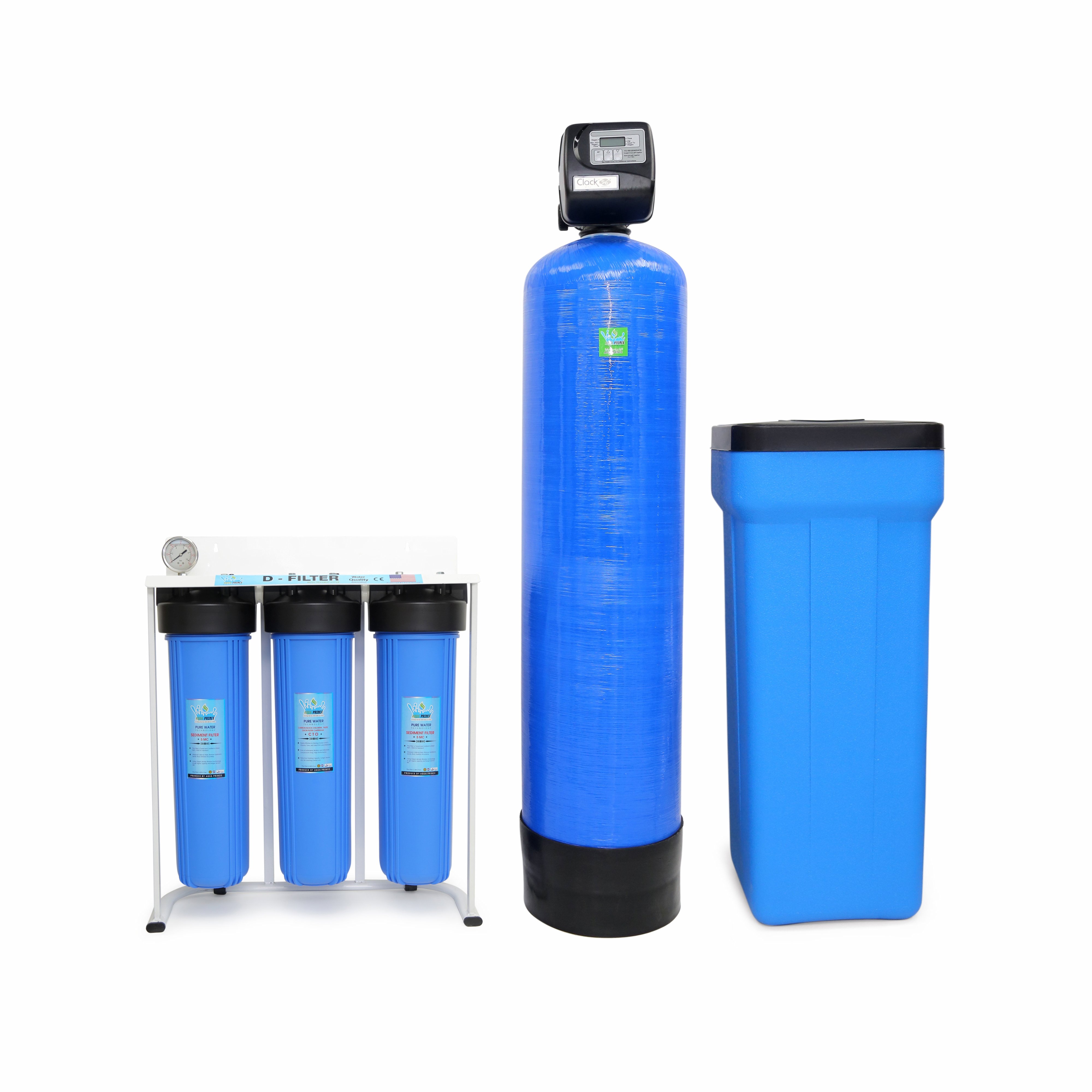 3-Stage Jumbo Filter & Water Softener