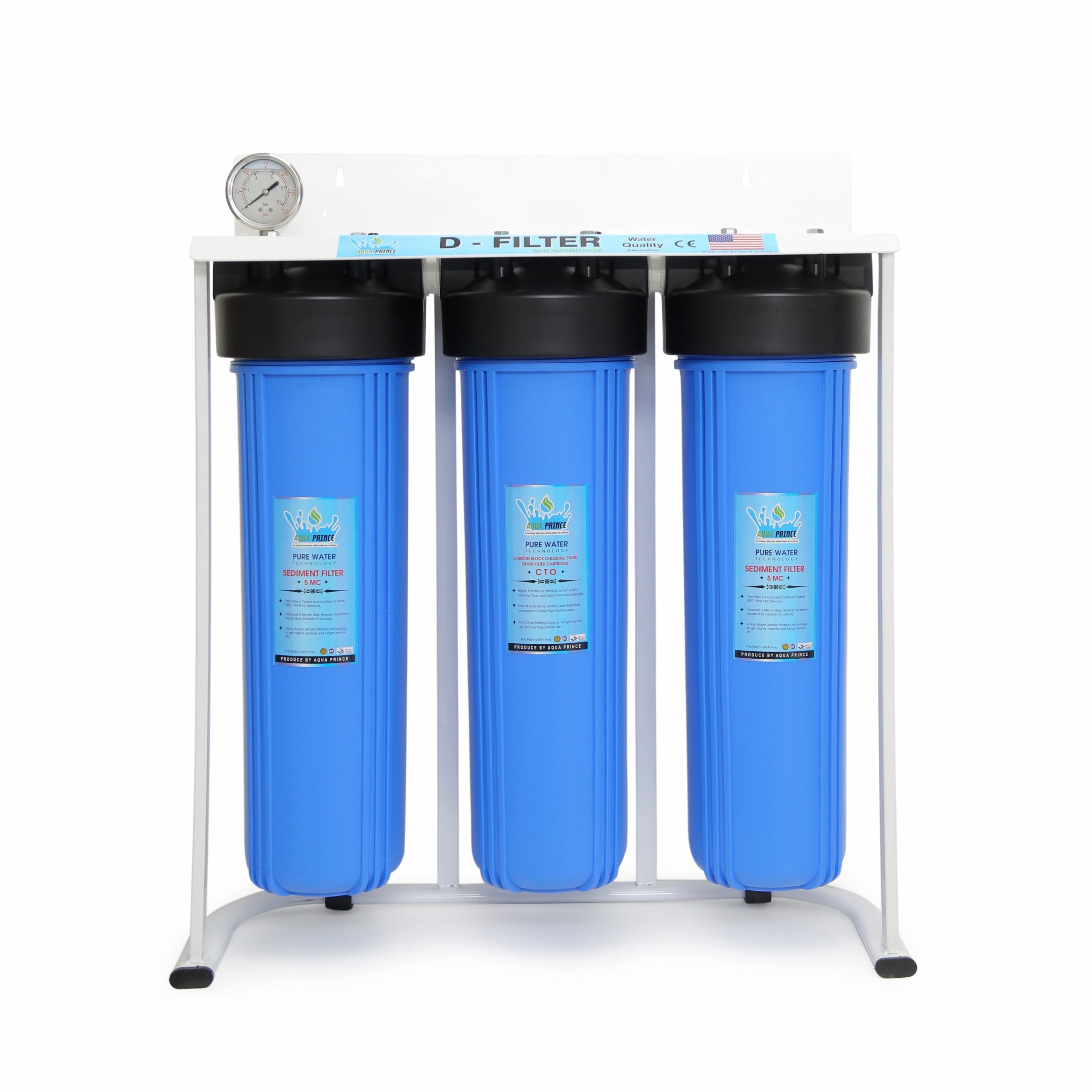 3-Stage Jumbo Water Filter